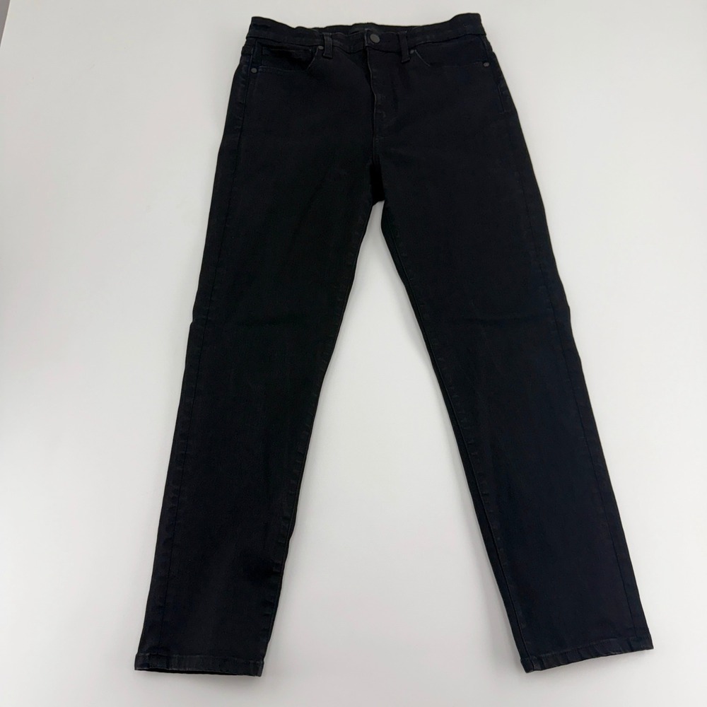 Uniqlo Women's Jeans 29 Black Skinny Kaihara Denim Stretch